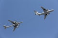 Tupolev Tu-95 and Ilyushin Il-78