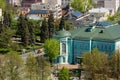 Top view of the State Art Gallery of People`s Artist of the USSR Ilya Glazunov