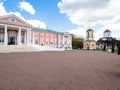 View of Palace, Church and Belltower in Kuskovo