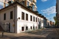 Moscow, View of the XVII Ã¢â¬â XVIII century residential building of the Zinoviev Ã¢â¬â Yusupovs Royalty Free Stock Photo