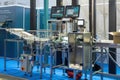 Pharmaceutical packaging line on the Pharmtech Exhibition