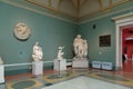 Moscow, Russia - November 21, 2018: Pushkin Museum of Fine Arts is largest museum of European art in Moscow, Russia Royalty Free Stock Photo
