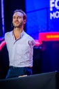 Nicholas James Vujicic speak at Global Synergy Forum 2017 Royalty Free Stock Photo