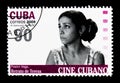 Retrato de Teresa, Cuban cinema serie, circa 2009 Royalty Free Stock Photo