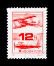 WM 13 biplane, Airplanes serie, circa 1988