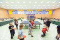 Children's classes in ping pong i