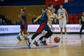 Mikhail Kulagin 30 in a basketball game