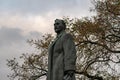 Moscow, Russia - October 01, 2023: monument to Felix Dzerzhinsky in Muzeon park Royalty Free Stock Photo