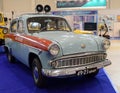 The old Soviet police car `Moskvich-403`