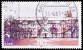 Postage stamp printed in Germany shows State diet of Saxony-Anhalt, Magdeburg, Parliaments of the Federal States in Germany serie Royalty Free Stock Photo