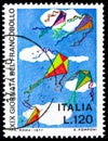 Flying Kites, 19th Stamp Day serie, circa 1977