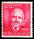 Sir Truby King, Plunket Society Founder, circa 1957 Royalty Free Stock Photo