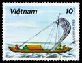 Fishing Sailing Sampan, Sampans serie, circa 1983