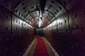 Moscow, Russia - October 25, 2017: Tunnel At Bunker-42, Anti-nuclear Underground Facility Built In 1956 As Command Post