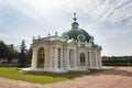 Moscow, Russia - October 05, 2019: View of the pavilion Grotto in the estate Kuskovo in the Sunny day Royalty Free Stock Photo