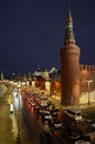 Moscow. Russia. The Red Square. Kremlin. Spasskaya Tower. Russian Federation Royalty Free Stock Photo