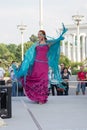 Moscow, Russia: Festival `World ballet holidays`. Flamenco dance performance Royalty Free Stock Photo