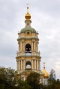 The bell tower of the Church of St. Martin the Confessor