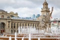 MOSCOW, RUSSIA - September 16, 2017 - The main building of Kievsky railway station in Moscow