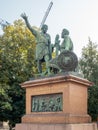 Monument of Minin and Pozharsky, Moscow, Russia Royalty Free Stock Photo