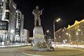 The monument to Mikhail Kalashnikov Royalty Free Stock Photo