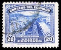 Guayaquil Riverside, Definitives of 1942-44 serie, circa 1944