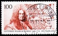 Gottfried Wilhelm Leibniz 1646-1716, 350th Birth Anniversary of Gottfried Leibniz serie, circa 1996