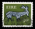 Stylised Stag, 8th Century, Early Irish Art 1968-70 serie, circa 1969