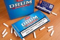 Drum Bright Blue rolling tobacco