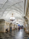 Prospekt Mira metro station, Moscow, Russia