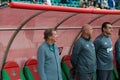 MAIN COACH Yury SEMIN on the soccer game