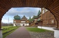 Tsar Aleksey Mikhailovich wooden palace in Kolomenskoye, Moscow, Russia Royalty Free Stock Photo
