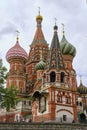 Moscow Russia 8,05,2023 years.Domes of St. Basil\'s Cathedral Royalty Free Stock Photo