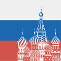 Moscow Saint Basil Cathedral Royalty Free Stock Photo