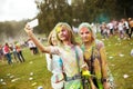 MOSCOW, SEPTEMBER 6, 2014: Color Fest September 2014 in Moscow.