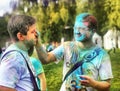 MOSCOW, SEPTEMBER 6, 2014: Color Fest September 2014 in Moscow.