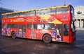 Moscow sightseeing bus Royalty Free Stock Photo