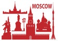 Moscow skyline