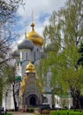Moscow.Spring in Novodevichij Monastyr Royalty Free Stock Photo
