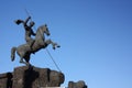 Moscow. Statue of St. George