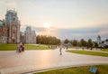 Moscow. Tsaritsyno Park 26.08.2015. The concept of leisure in