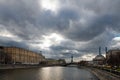 Moscow, Urban autumn landscape