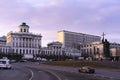 Spring Moscow, Borovitskaya square.