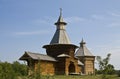 Moscow, wooden churchs in Kolomenskoye