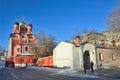 Moscow, Znamensky Cathedral in Znamensky monastery on Varvarka street