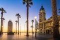 Moseley Square with Pioneer Memorial, Glenelg