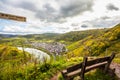 Calmont Moselle Landscape in autumn colors Travel Germany