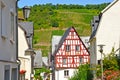 Moselle Valley Germany: Timbered house in Puenderich Royalty Free Stock Photo