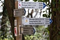 moselsteig hiking path germany Royalty Free Stock Photo