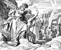 Moses Breaks 10 Commandments